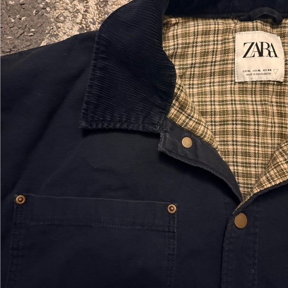 Zara flannel lined jacket - Picture 5 of 7